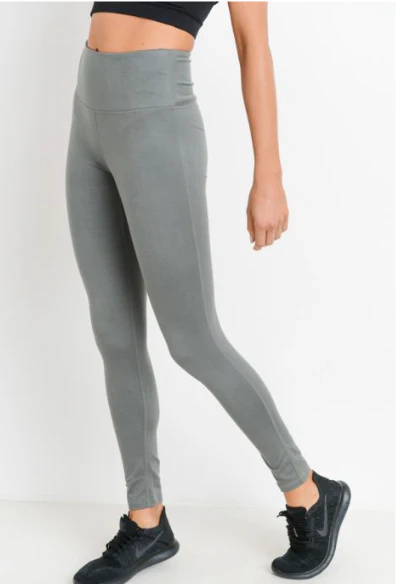 Basic Sage Leggings • 6168 - Image 4