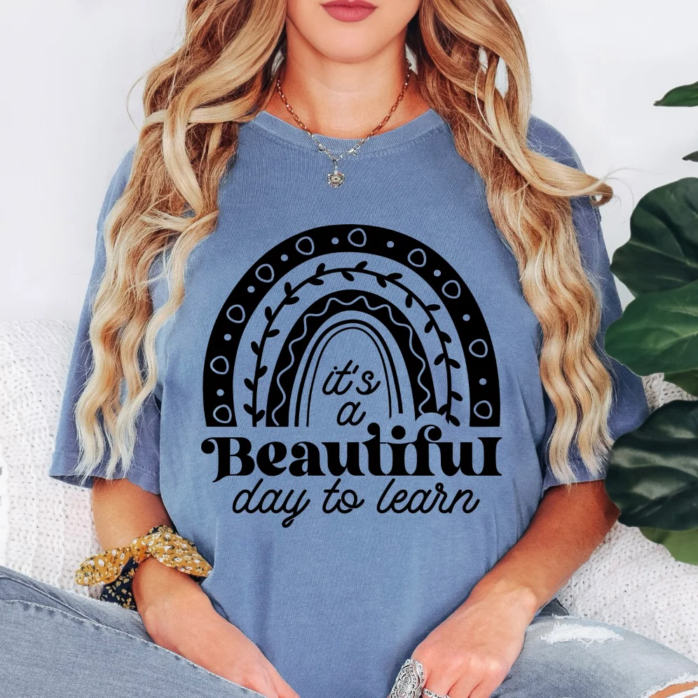 Beautiful Day to Learn • Comfort Colors Tee