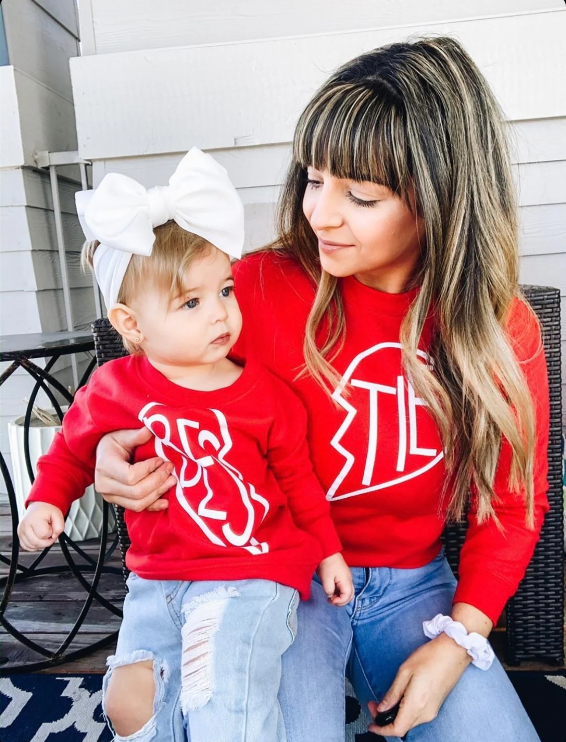 Bestie Pullover • Red - Image 4