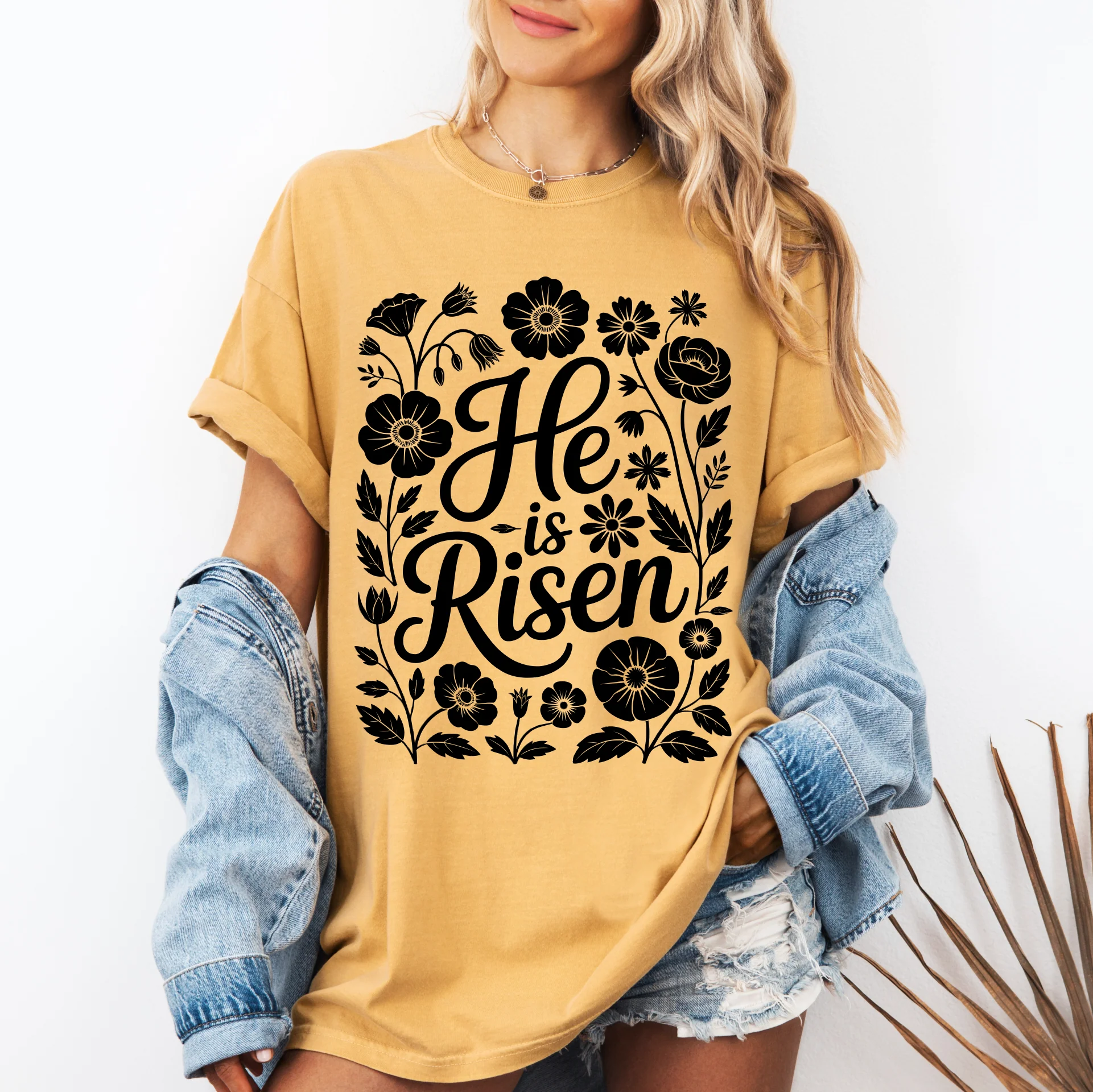 He is Risen • Citrus Dyed Tee