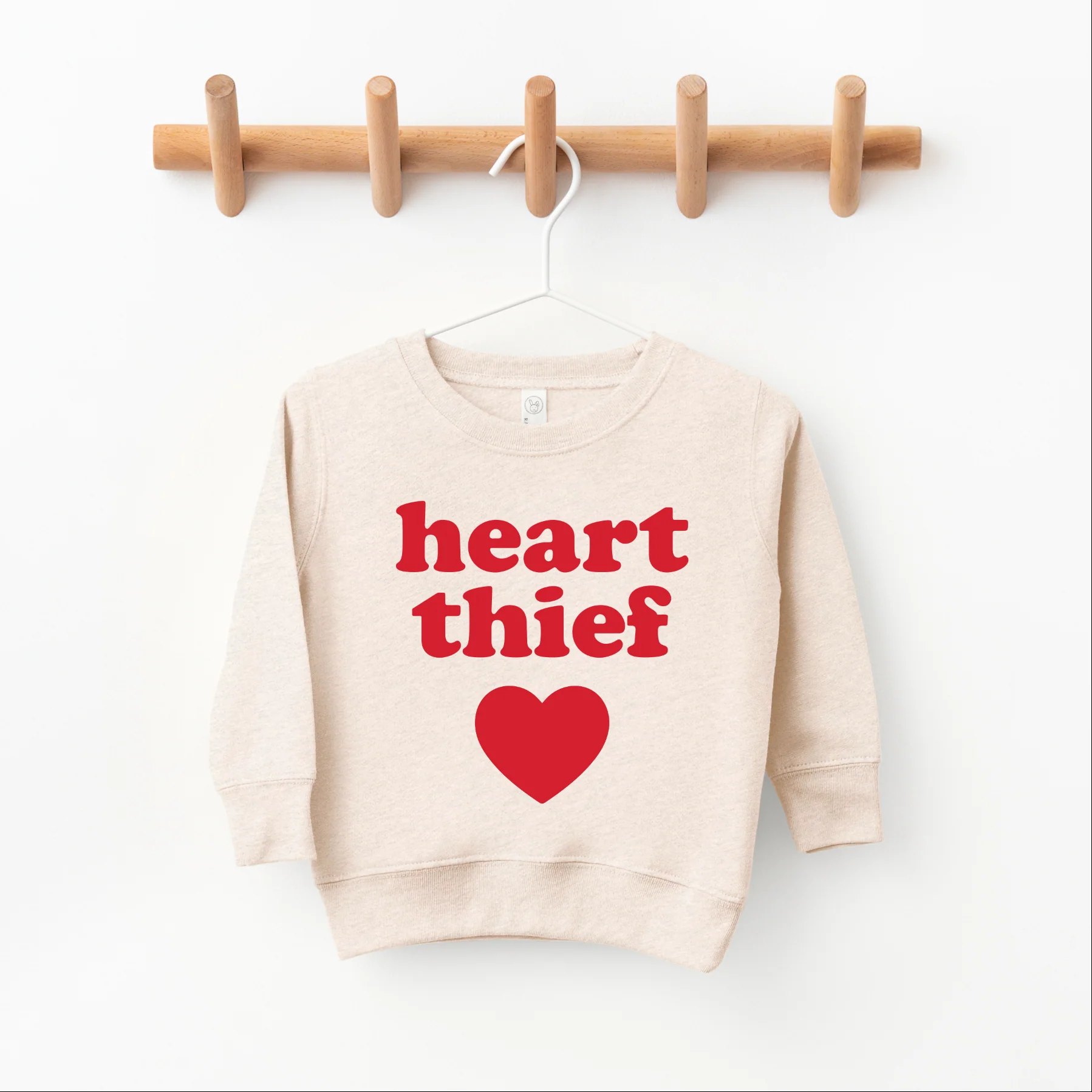 Heart Thief • Oatmeal Pullover - Image 2