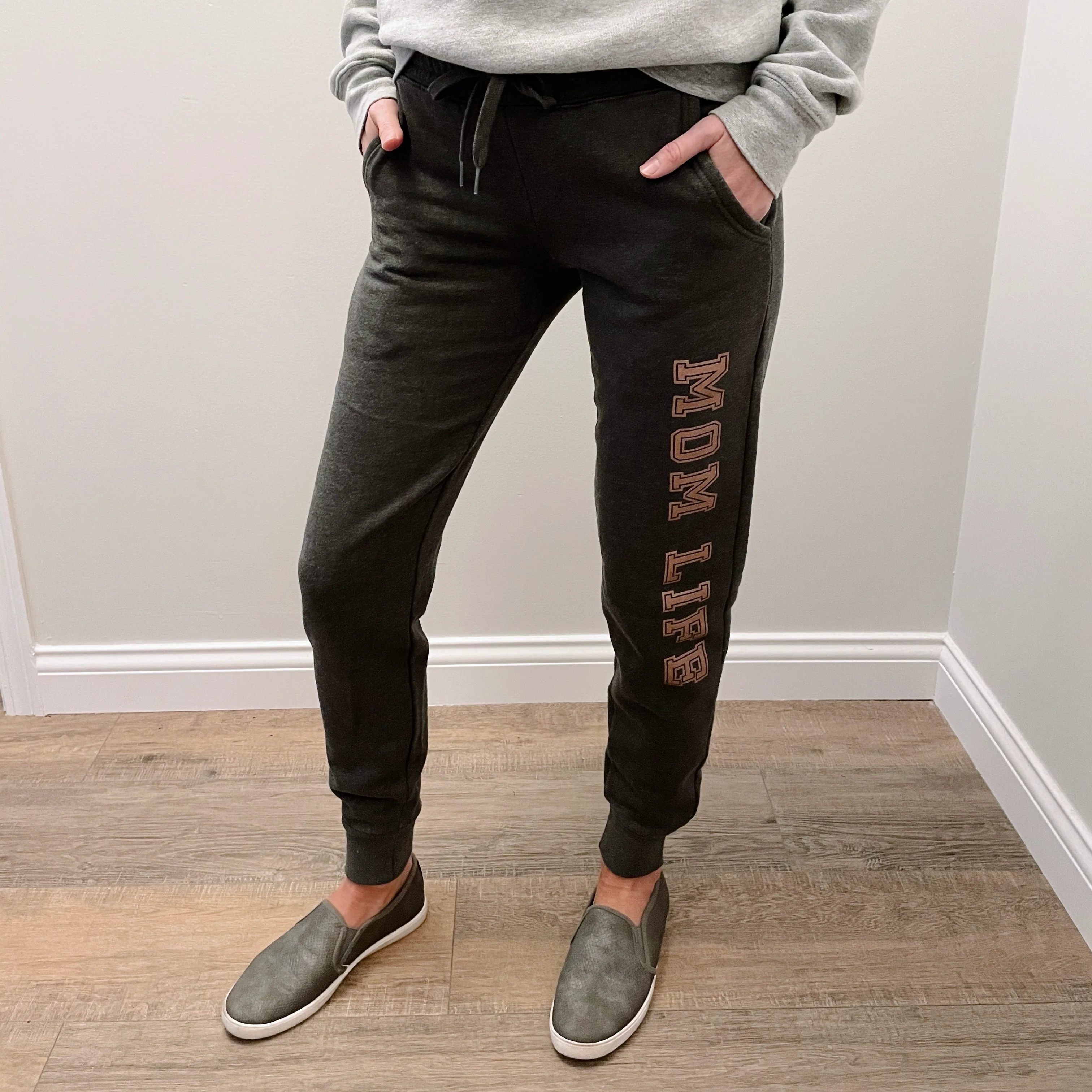 MOM LIFE • Charcoal Jogger - Image 2