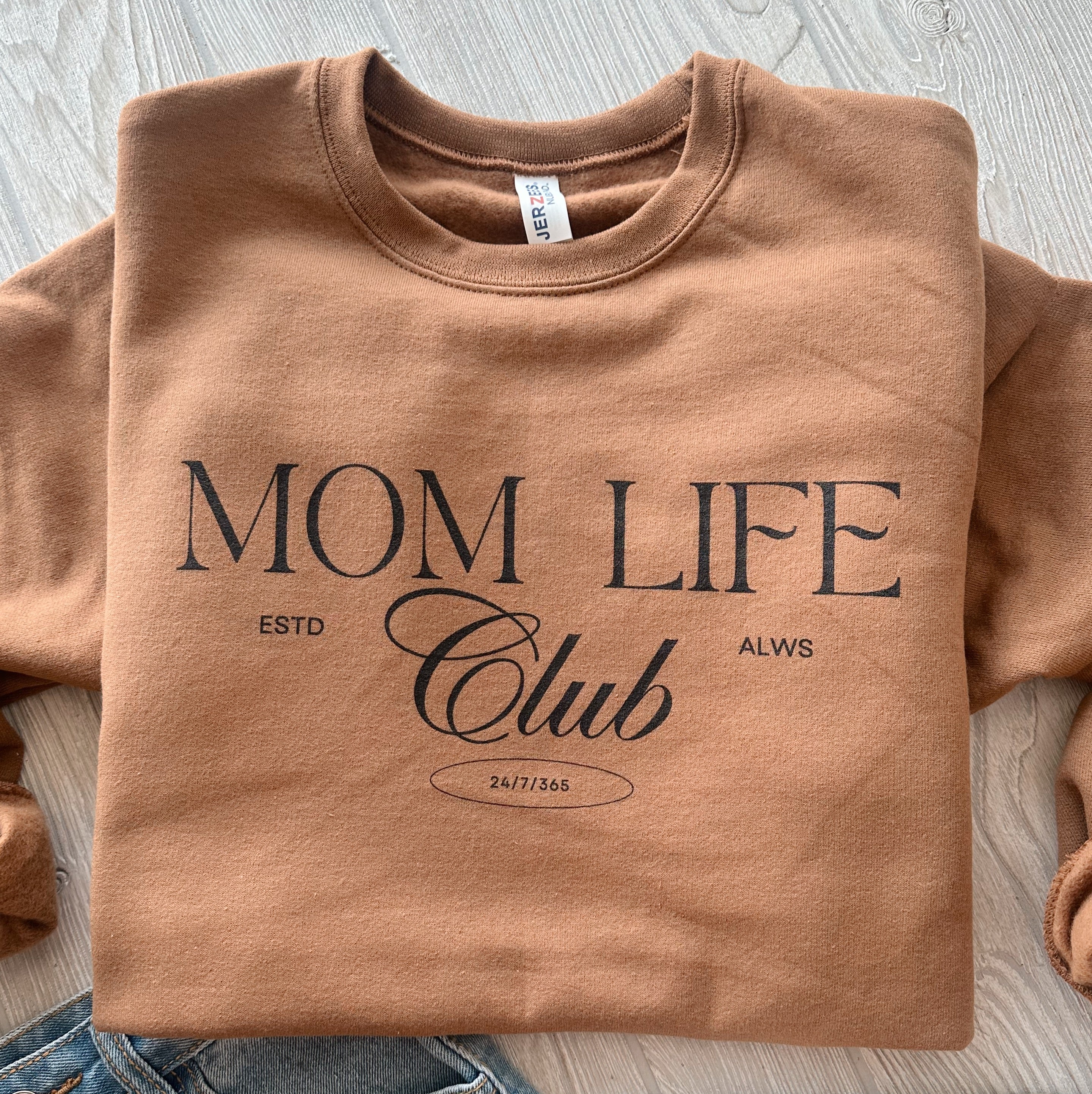 Mom Life Club • Caramel Pullover - Image 2