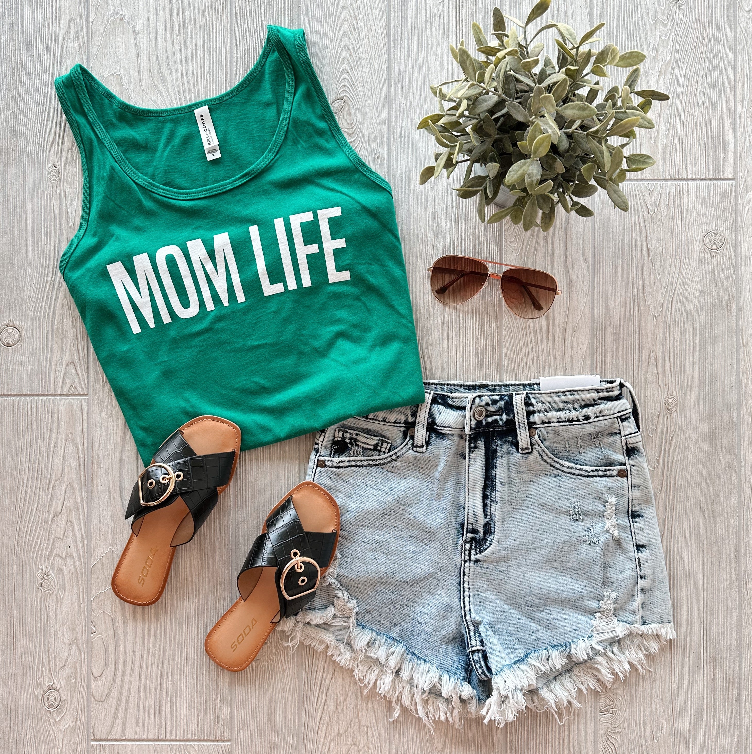 MOM LIFE • Unisex Tank Top