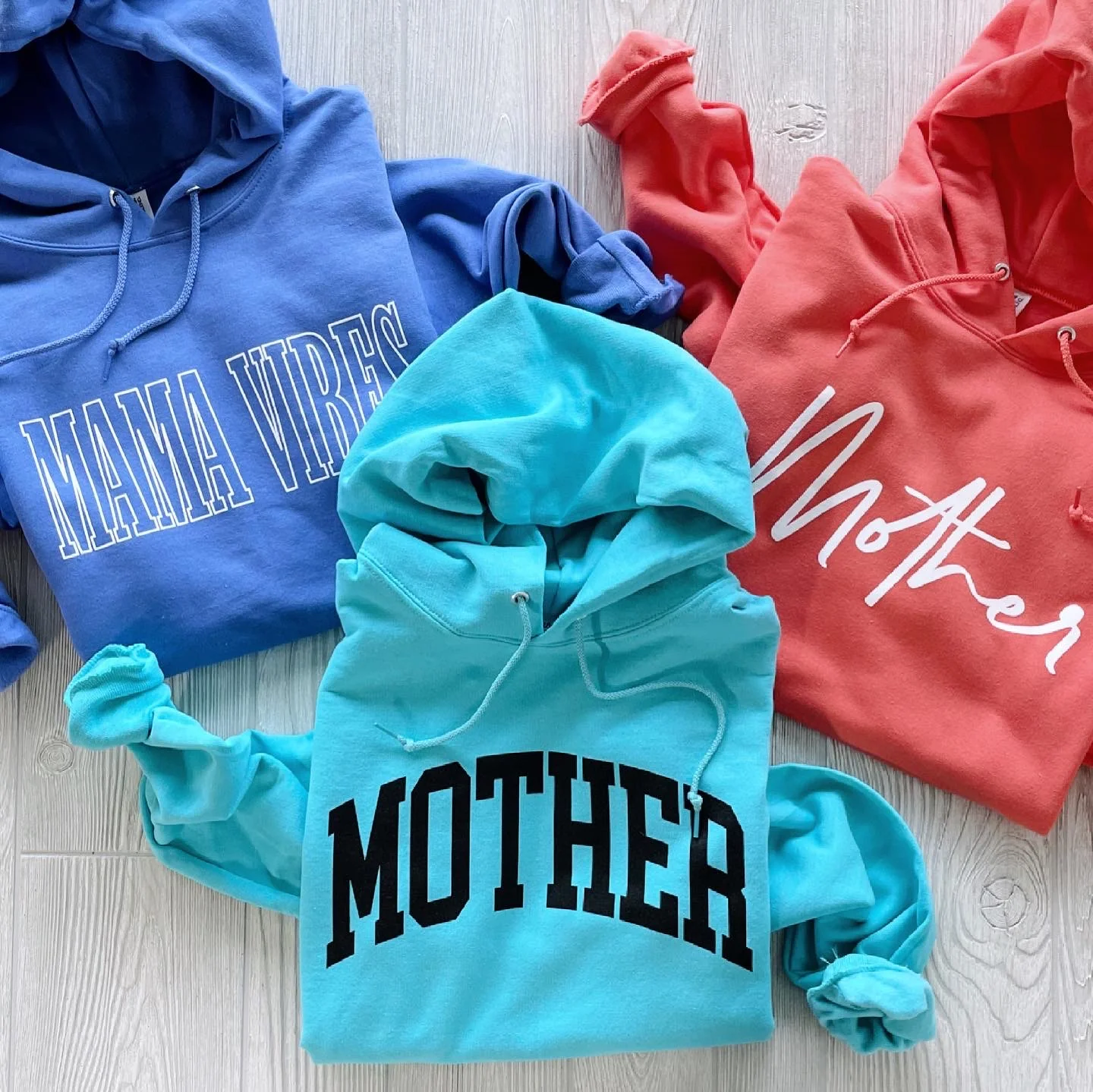 MOTHER • Aqua Hoodie - Image 3