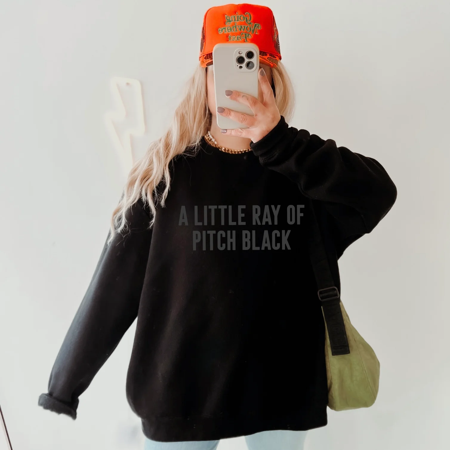 Pitch Black • Tonal Pullover - Image 4
