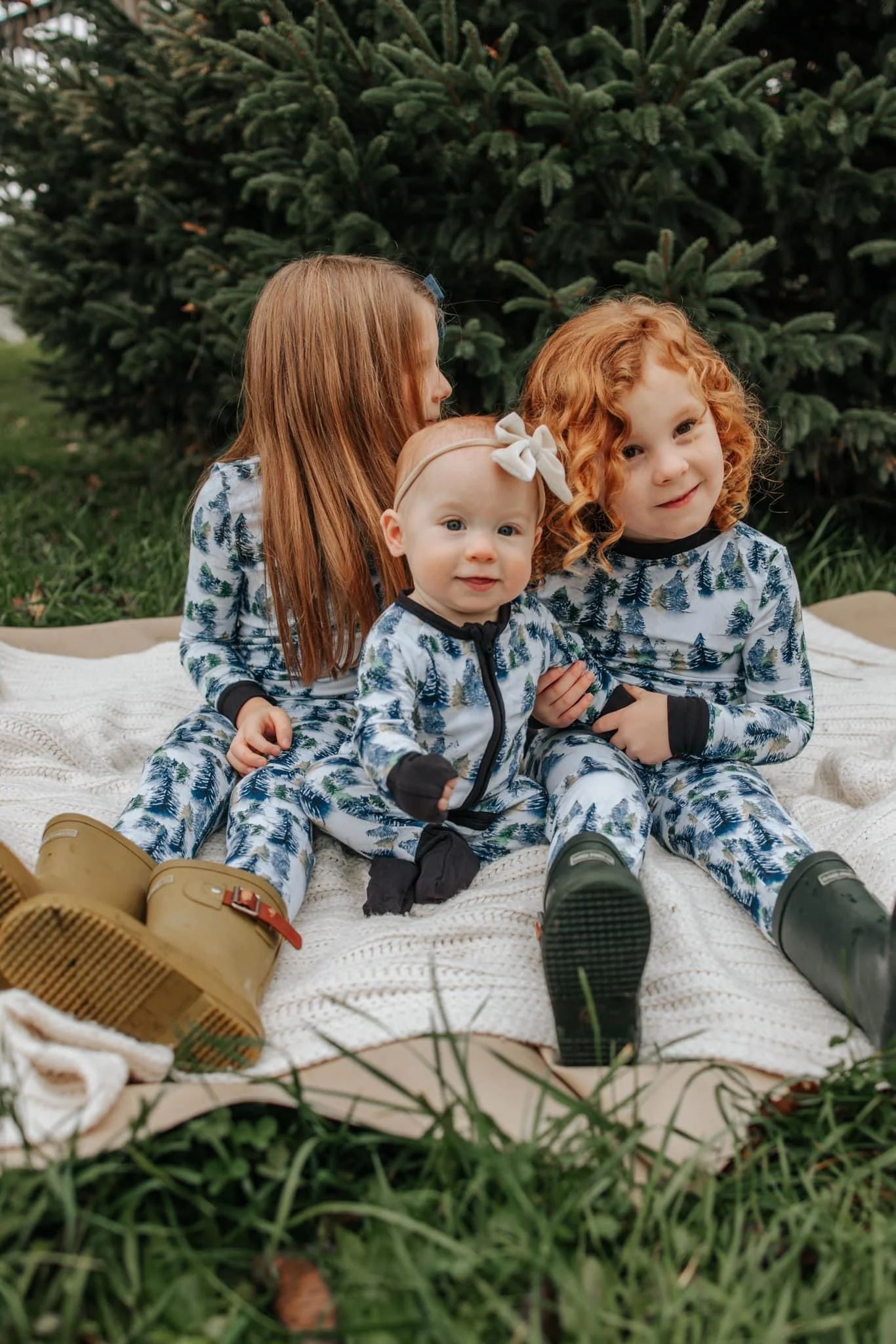 Snowy Trees • 2 Piece Bamboo Set (Updated Fit) - Image 5